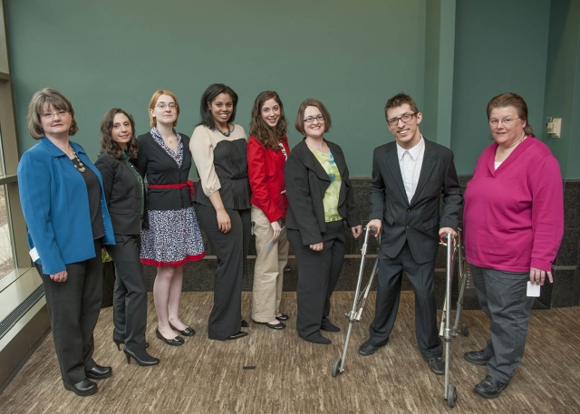 2016 Samaritan Scholars with Ability Access Specialist Ginger Martz.