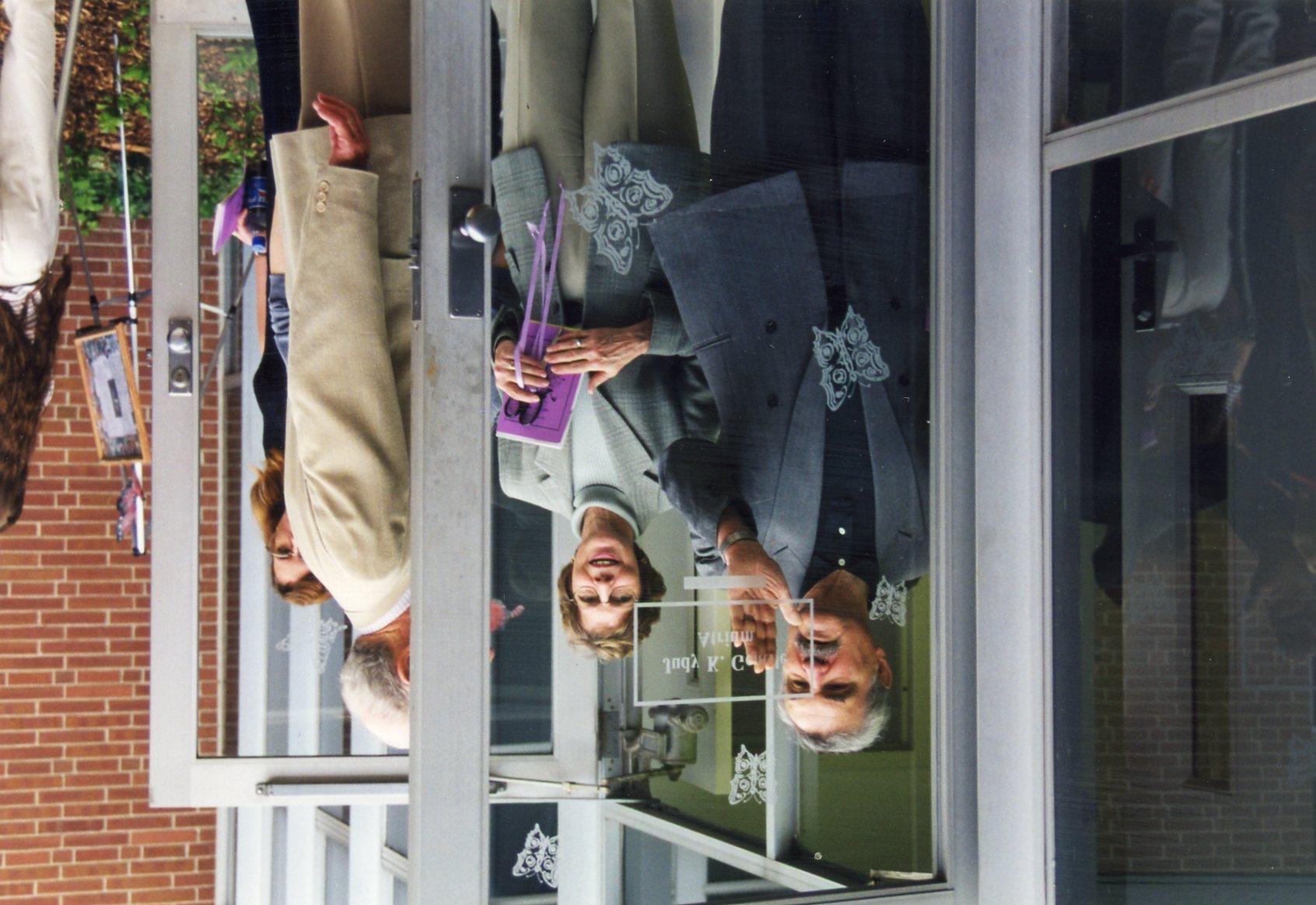 Judy Gentile Atrium Garden dedication