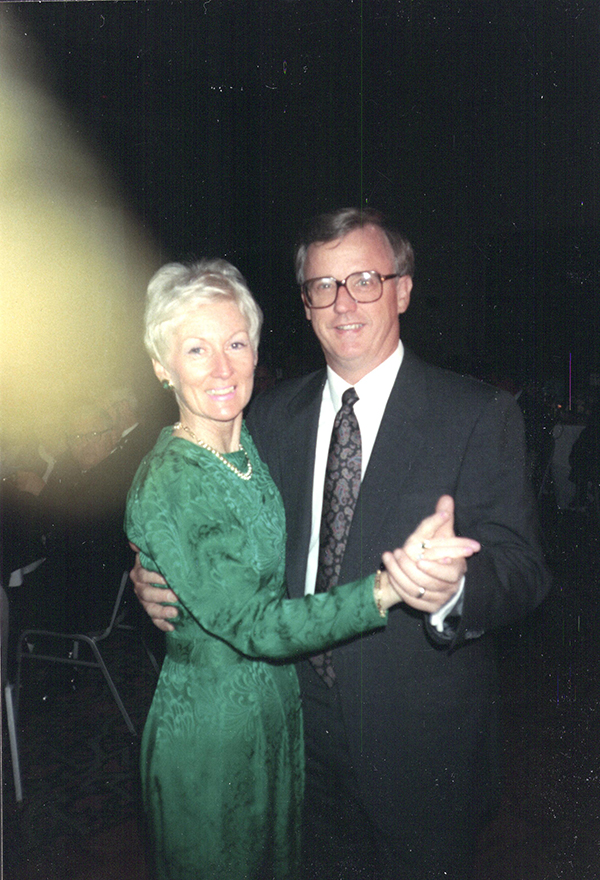 Decker and wife.