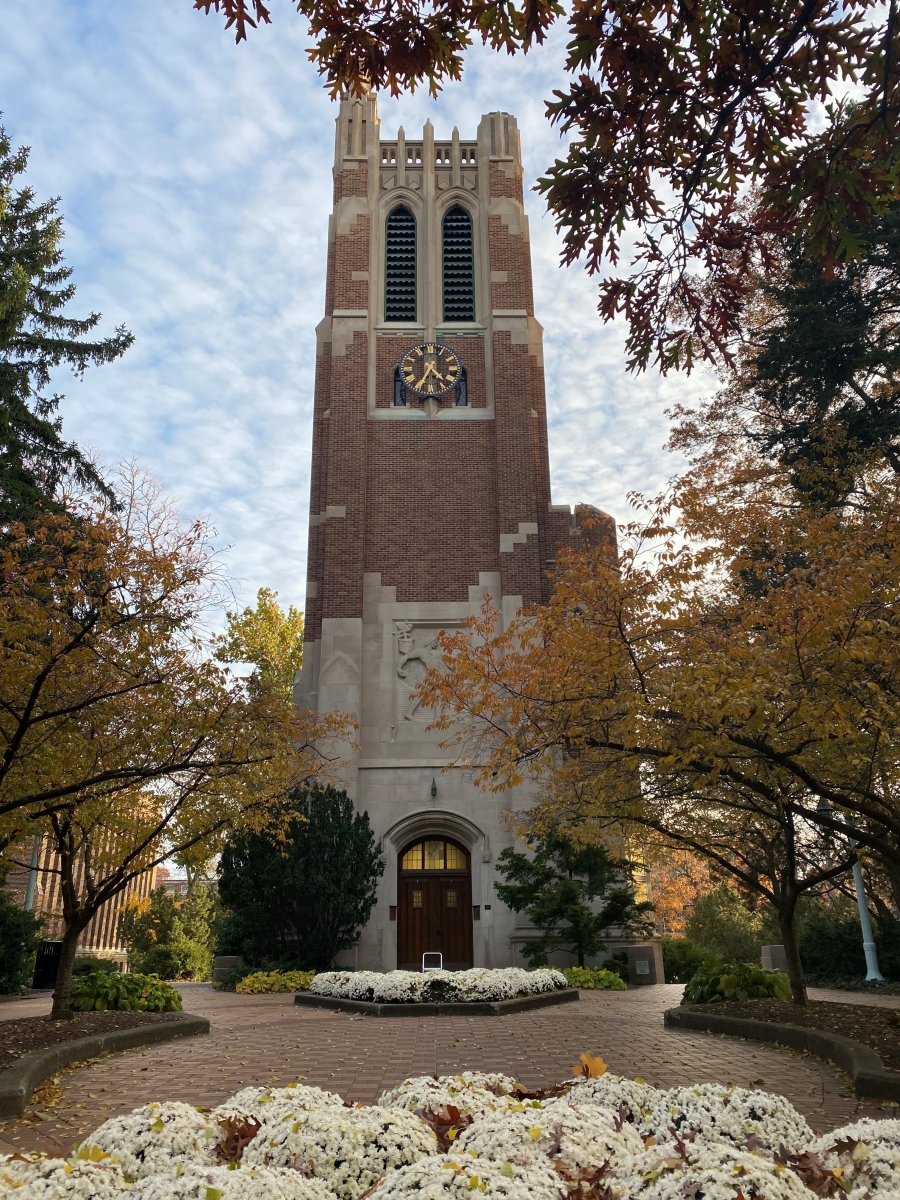 Pictured is Beaumont Tower