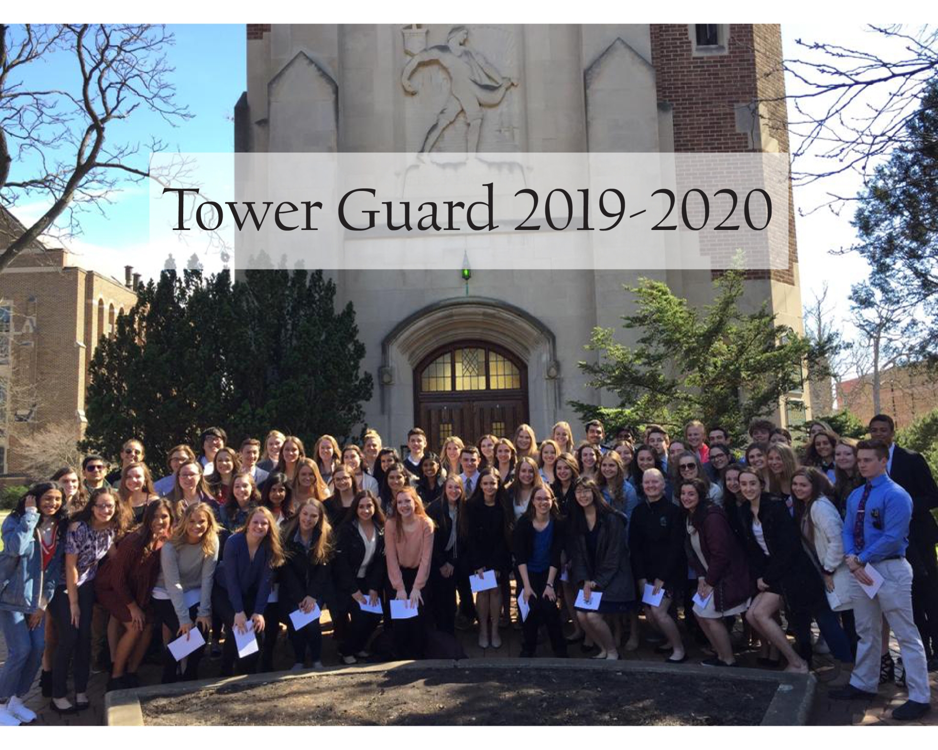 Photo of Tower Guard group 2019-2020